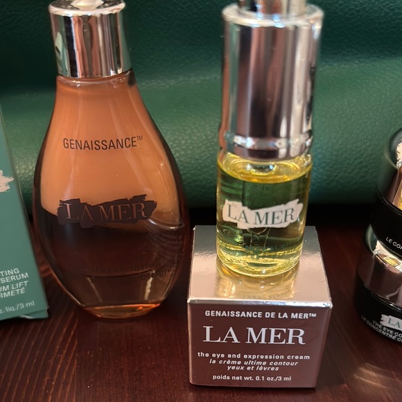 La Mer sample Skincare Collection with Emerald Green Bag - Picture 3 of 6